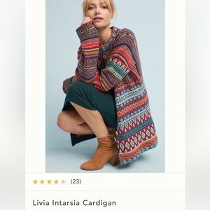 Anthropologie Wool Cardigan
